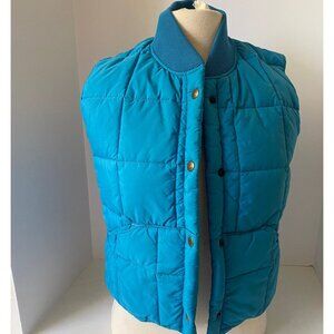 Vintage‎ Columbia Sportswear Women's Med Polyfill winter Vest Aqua Teal